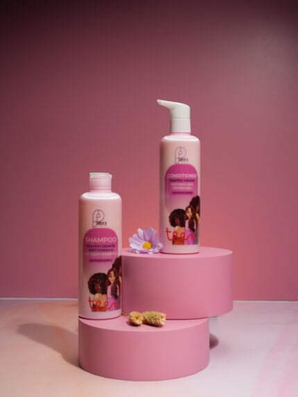 Hair Care<br> (Shampoo & Conditioner + Scalp Massage Brush + Satin Bonnet)